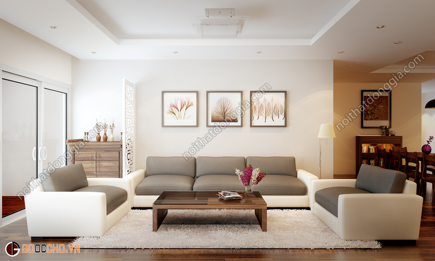 Bạn muốn đổi mới không gian phòng khách của mình? Hãy đến với chúng tôi! Bộ sưu tập trang trí phòng khách độc đáo và tinh tế sẽ giúp cho không gian phòng khách của bạn trở nên sang trọng và mới mẻ hơn. Hãy để chúng tôi thay đổi không gian sống của bạn một cách chuyên nghiệp và tốt nhất.