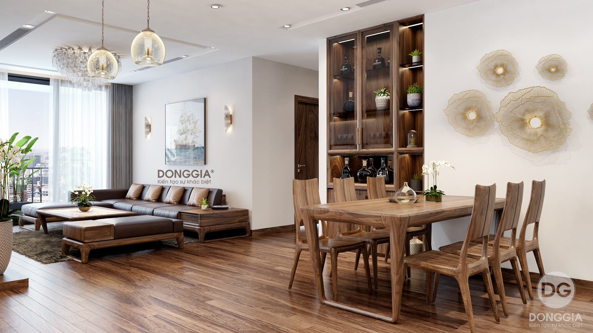 Thiết kế nội thất chung cư Vinhomes Metropolis với gỗ tự nhiên được thiết kế bởi các chuyên gia nổi tiếng thế giới. Với việc sử dụng gỗ tự nhiên và thiết kế hiện đại, căn hộ của bạn sẽ trở nên sang trọng và quý phái hơn bao giờ hết.
