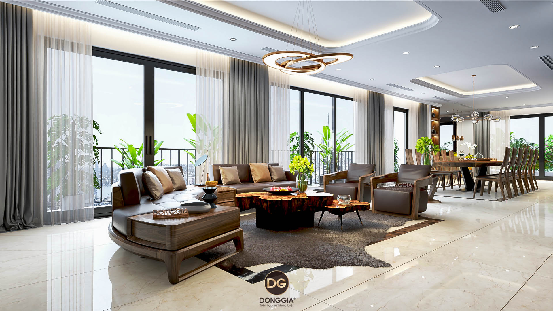 Các yếu tố không thể bỏ qua khi thiết kế phòng khách hiện đại là sự tiện nghi và thẩm mỹ. Ghế sofa màu xám sáng, kết hợp với tường nhà màu trắng giúp căn phòng trở nên tươi mới và sáng sủa hơn. Đừng quên tận dụng những vật dụng trang trí nhỏ để tạo điểm nhấn cho không gian sống.
